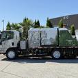 2014 Isuzu NRR Sweeper Truck with Sprayer and Dump Box thumbnail image 6
