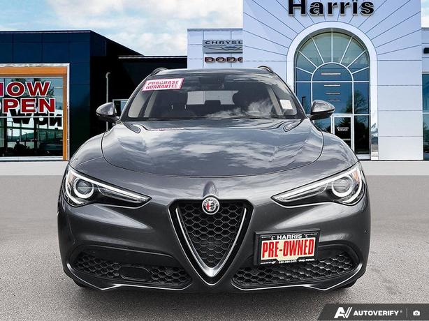 2018 Alfa Romeo Stelvio Sport Utility AWD | Premium Leather | Power Liftgate! image 2