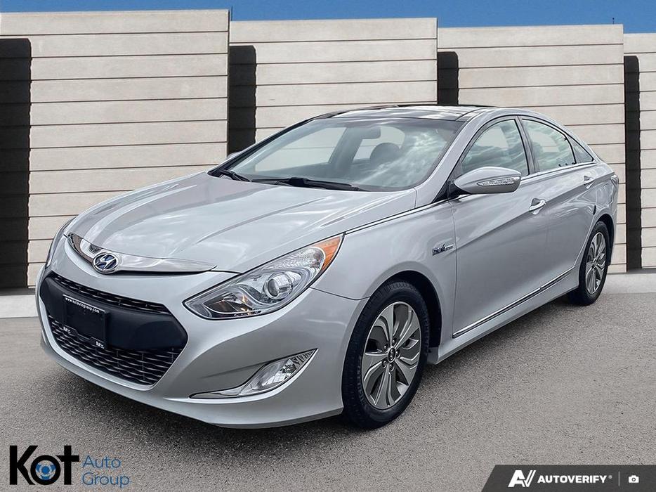 2013 Hyundai Sonata Hybrid Limited Tech. Pkg NAVIGATION! LEATHER INTERIOR! PUSH- display photo