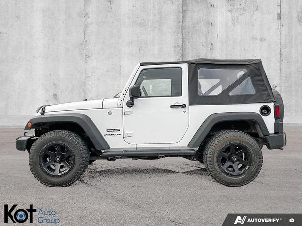 2017 Jeep Wrangler Sport | 3.6L V6 | Manual | Engine Block Heater | Tow Hooks |  image 2
