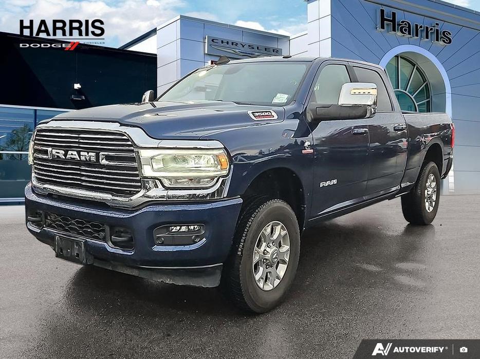 2023 RAM 3500 Laramie 4x4 Crew Cab 6'4 Box | GPS Navigation! display photo