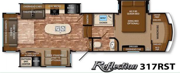 Used 2015 Grand Design Reflection 317RST image 2