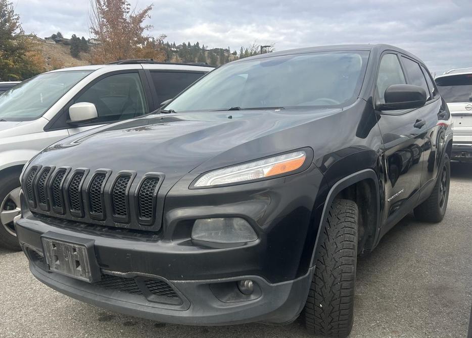 2015 Jeep Cherokee Sport AUTO, BLUETOOTH/ VOICE COMMAND, 2.4L, 4X4 KEYLESS ENTRY display photo