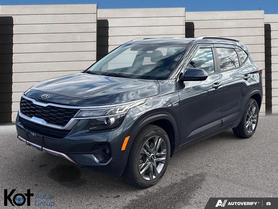 2021 Kia Seltos LX ! BACKUP CAMERA! FORWARD COLLISION! NO ACCIDENT! APPLE CARPLA display photo