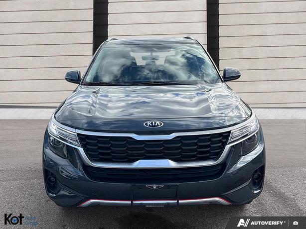2021 Kia Seltos LX ! BACKUP CAMERA! FORWARD COLLISION! NO ACCIDENT! APPLE CARPLA image 2