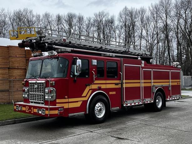 2009 Spartan Gladiator Classic Central Pumper 51' Aerial Fire Truck image 5