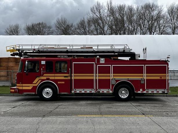 2009 Spartan Gladiator Classic Central Pumper 51' Aerial Fire Truck image 6