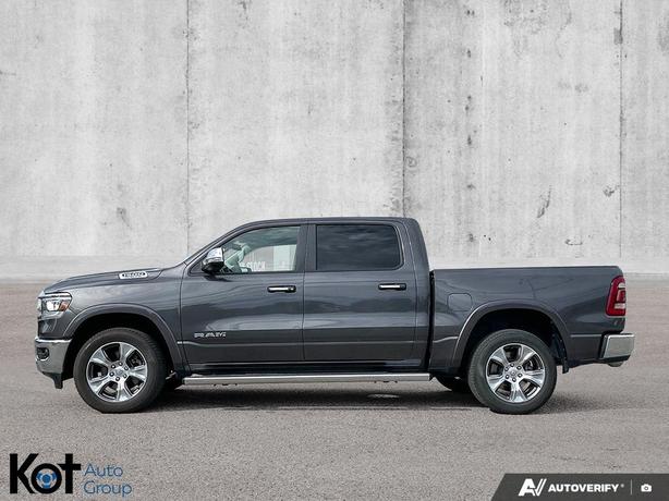 2022 RAM 1500 Laramie | Leather Trim | Bluetooth | Class IV Hitch Receiver | Tra image 8