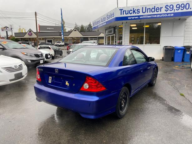 2004 Honda  Civic LX 5spd air works pw pl tilt cruise warranty image 5