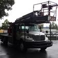 2010 International 4300 Durastar  Bucket Flat Deck Truck 3 Seater Diesel thumbnail image 2