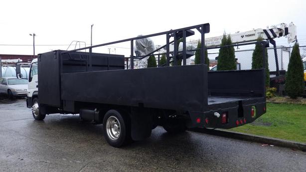 2009 International CF 600 City Star Side Dump Truck 3 Seater  Diesel image 8