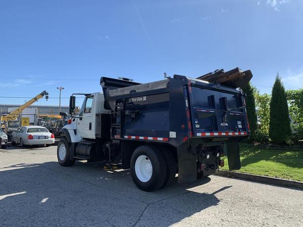2007 International 7300 Dump Truck With Plow and Spreader Diesel image 7