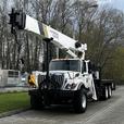 2008 International 7500 20 Foot Flatdeck with National Crane With Air Brakes thumbnail image 4