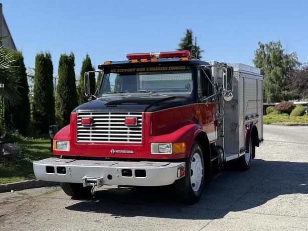 1991 International 4600 HALE Pumper Firetruck image 4