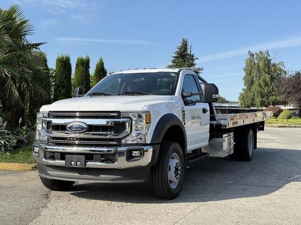 2022 Ford F600 XLT 20-Foot Roll Off Flatdeck Tow Truck 4x4 image 4