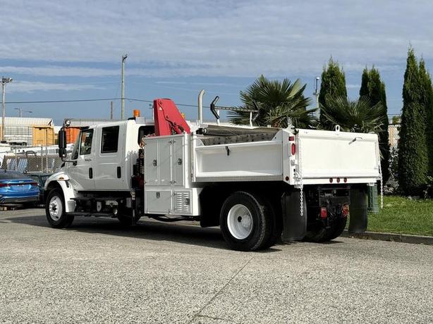 2008 International 4300 Diesel with Amco Veba Crane and 8-Foot Dump Box image 7