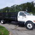 2001 Ford F-650 18 Foot Flat Deck Diesel Air Brakes thumbnail image 5