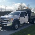 2021 Ford F-550 Crew Cab Powerstroke Diesel Dump Truck 4WD thumbnail image 5