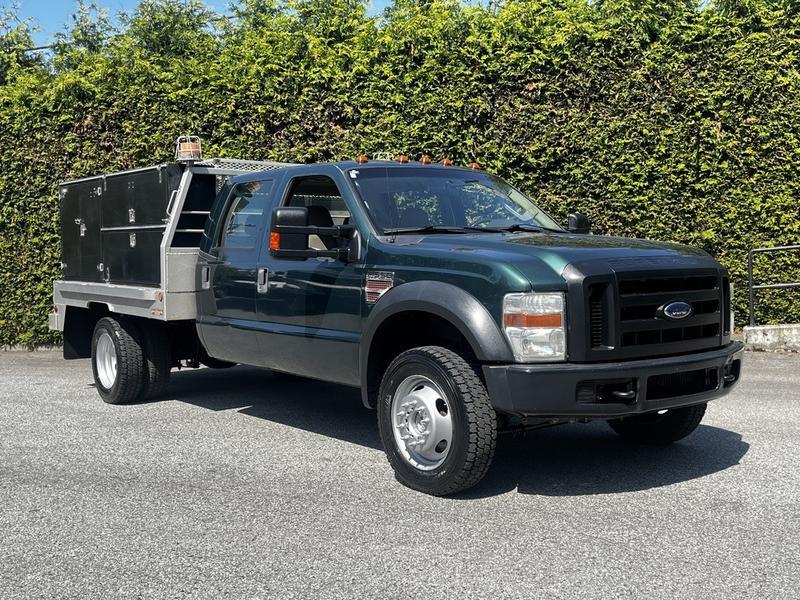 2008 Ford F-550 XL Crew Cab Dually Diesel Service Truck with Water Tank 4WD display photo
