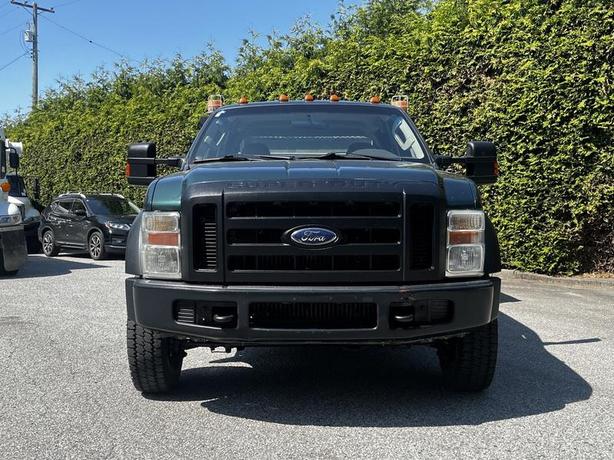 2008 Ford F-550 XL Crew Cab Dually Diesel Service Truck with Water Tank 4WD image 3