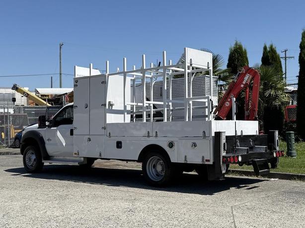 2013 Ford F-550 Regular Cab Dually 2WD Diesel Crane Service Truck with PTO image 7
