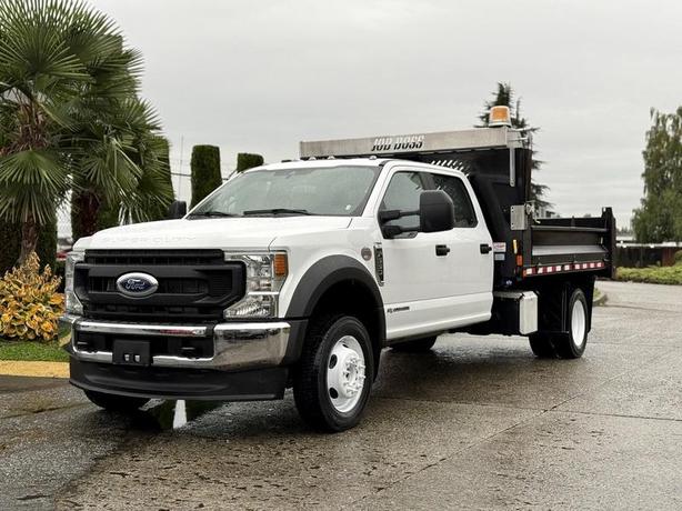 2022 Ford F-550 XLT 4X4 12-Foot Diesel Dump Truck image 4