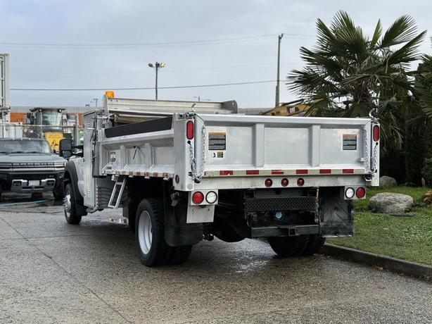 2012 Ford F-550 11-Foot Dump Truck with Aluminum Cabinets & PTO image 8