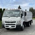 2014 Mitsubishi Fuso FE Flat Deck High Rail with Tommy Power Tailgate Diesel thumbnail image 4
