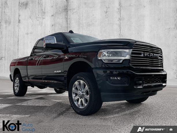 2023 RAM 3500 Laramie | 6.7L Cummins Turbo Diesel | Class V Hitch Receiver | Rea image 3