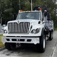 2017 International WorkStar 7600 18-Speed 16 Foot Dump Truck with HIAB Crane thumbnail image 4