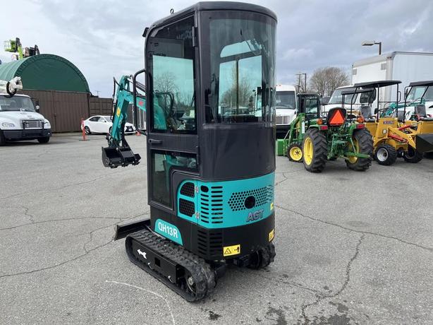 2024 AGT Industrial Green QH13R Mini Excavator 420CC Gas Engine (New) image 4