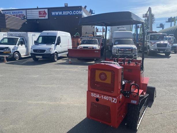 2025 AGT SDA-140T(Z) Ride-On Mini Skid Steer with 44" Bucket – Gas-Powered, Ne image 5