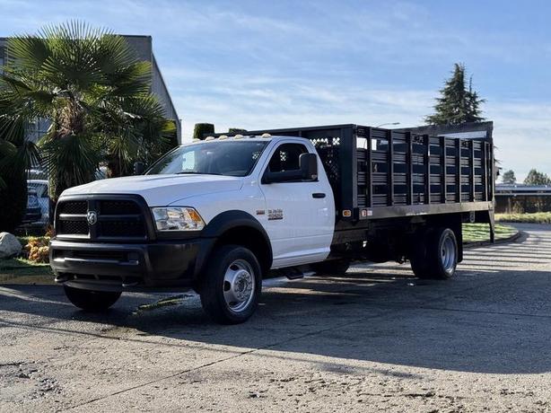 2015 RAM 4500 Flat Deck Truck with Waltco Lift Gate and 16-Foot Deck image 4