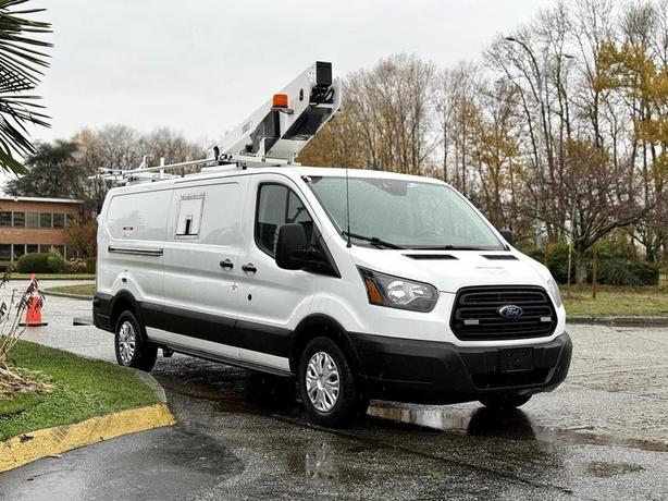 2019 Ford Transit 350 Low Roof Bucket Van with Versalift (148" WB) image 1