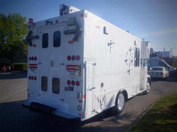 2006 Freightliner FS65 Boom Truck Diesel With Rear Shelvings image 8