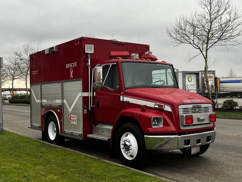 1995 Freightliner FL70 Firetruck With Air Brakes Diesel display photo