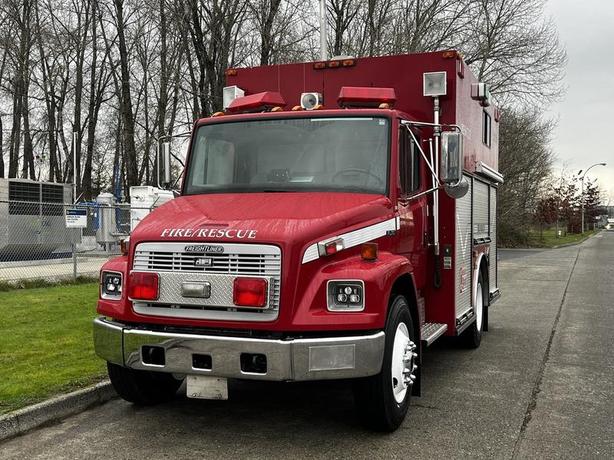 1995 Freightliner FL70 Firetruck With Air Brakes Diesel image 4