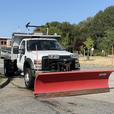 2008 Ford F-450 SD Regular Cab Dually 2WD Plow Sander Truck with Dump Box thumbnail image 2