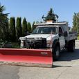 2008 Ford F-450 SD Regular Cab Dually 2WD Plow Sander Truck with Dump Box thumbnail image 4