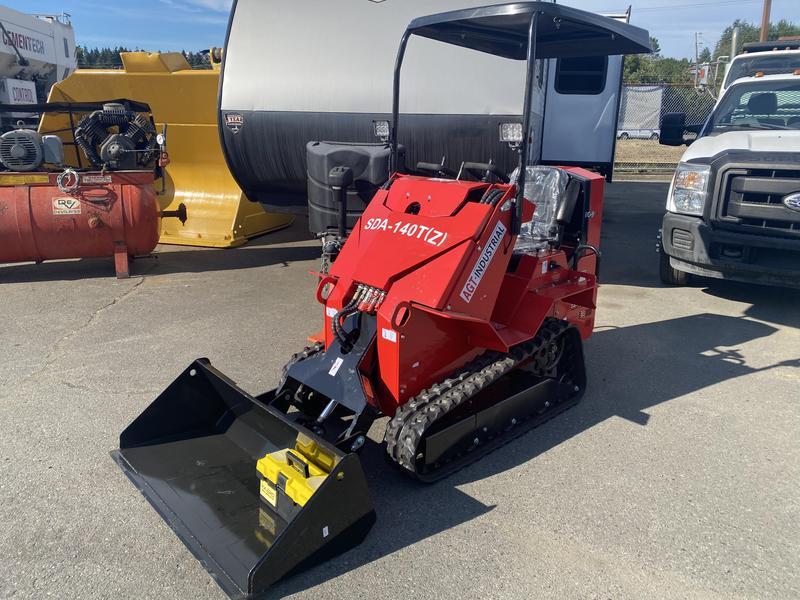 2025 AGT SDA-140T(Z) Ride-On Mini Skid Steer with 44" Bucket – Gas-Powered, Ne display photo