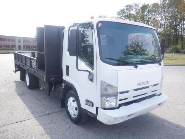 2015 Isuzu NPR 12 Foot  Flat Deck 3 Seater Diesel image 4
