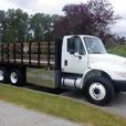 2015 International 4400 20 Foot Flat Deck Dually Diesel With Air Brakes thumbnail image 6