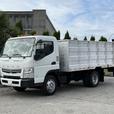 2014 Mitsubishi Fuso FE Flat Deck High Rail with Tommy Power Tailgate Diesel thumbnail image 5
