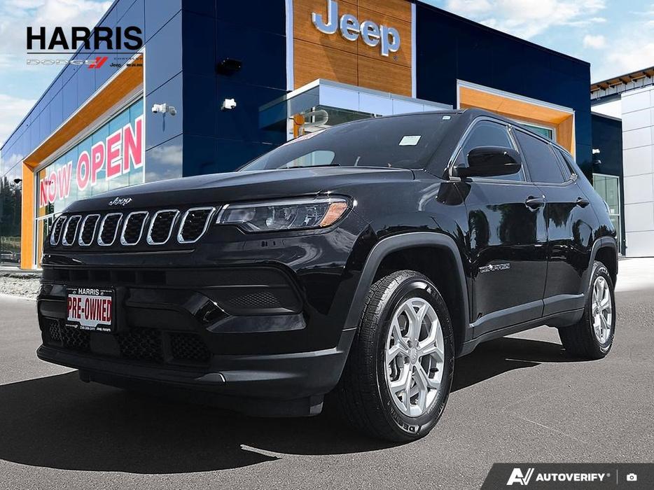 2024 Jeep Compass Sport 4x4 | Low Km's | One Owner | No Reported Accidents! display photo