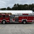 2002 Sutphen Monarch 5 Foot Aerial Pumper CAT Diesel Fire Truck thumbnail image 5