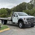 2022 Ford F600 XLT 20-Foot Roll Off Flat Deck Tow Truck 4WD thumbnail image 1