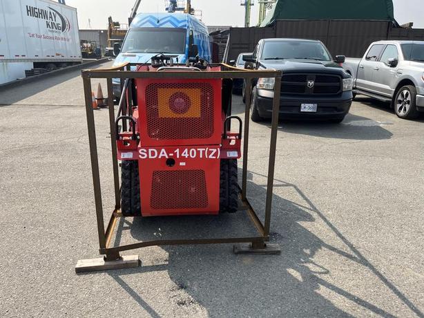 2025 AGT SDA-140T(Z) Mini Track Skid Steer with 44" Bucket – Gas-Powered, New  image 4