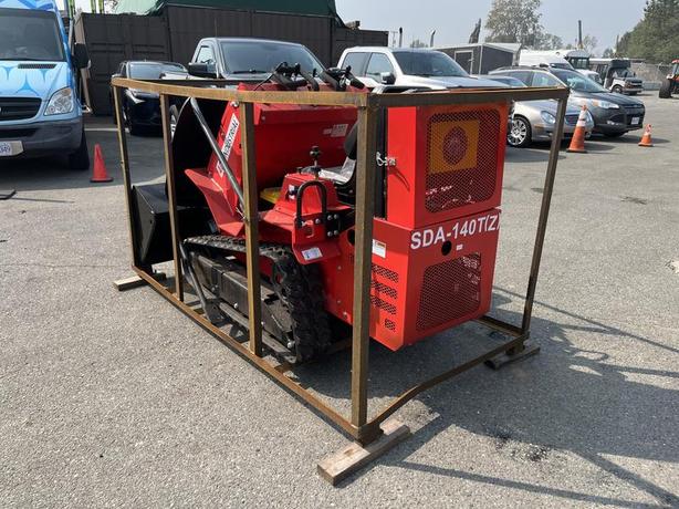 2025 AGT SDA-140T(Z) Mini Track Skid Steer with 44" Bucket – Gas-Powered, New  image 3