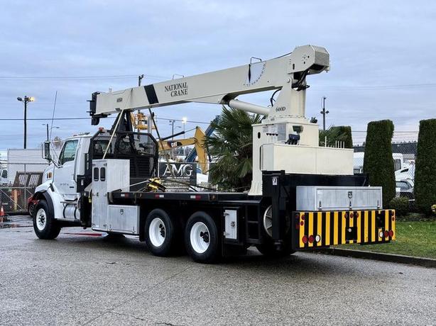 2004 Sterling LT9500 National Crane 600D Flat Deck Crane Truck image 7