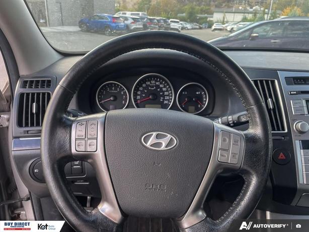 2011 Hyundai Veracruz GLS AUTO, BLACK INTERIOR, LEATHER HEATED SEATS, WHEEL CONT image 7